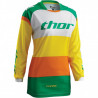 Bluza Thor S16W Phase bonnie green/yellow  women