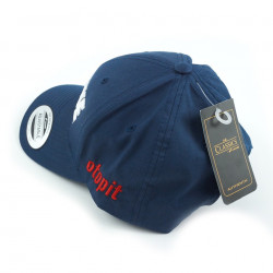 Czapka Snapback Curved Pit Bike 3D Navy