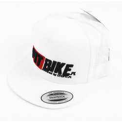 Czapka Snapback Trucker Pit Bike 3D White