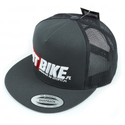 Czapka Snapback Trucker Pit Bike 3D Charcoal