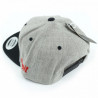 Czapka Snapback Pit Bike 3D Heather & Black