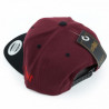 Czapka Snapback Pit Bike 3D Maroon & Black