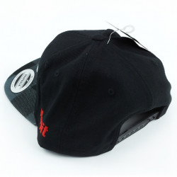 Czapka Snapback Pit Bike 3D Black & Charcoal
