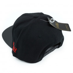 Czapka Snapback Pit Bike 3D Black & Carbon