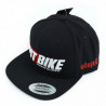 Czapka Snapback Pit Bike 3D Black
