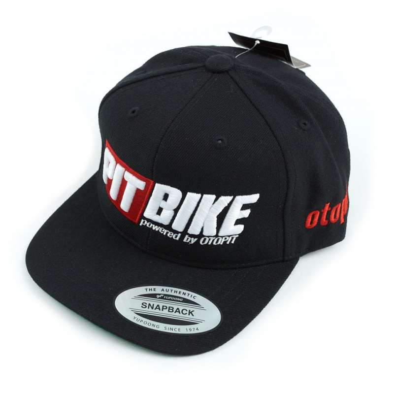 Czapka Snapback Pit Bike 3D Black Kids
