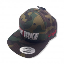 Czapka Snapback Pit Bike 3D Camo