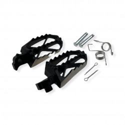 Podnóżki CRF70 srebrne MRF