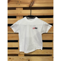 T-shirt Pit Bike white junior