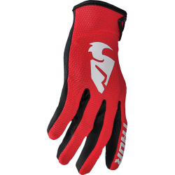 Rękawice Thor Sector red/white junior