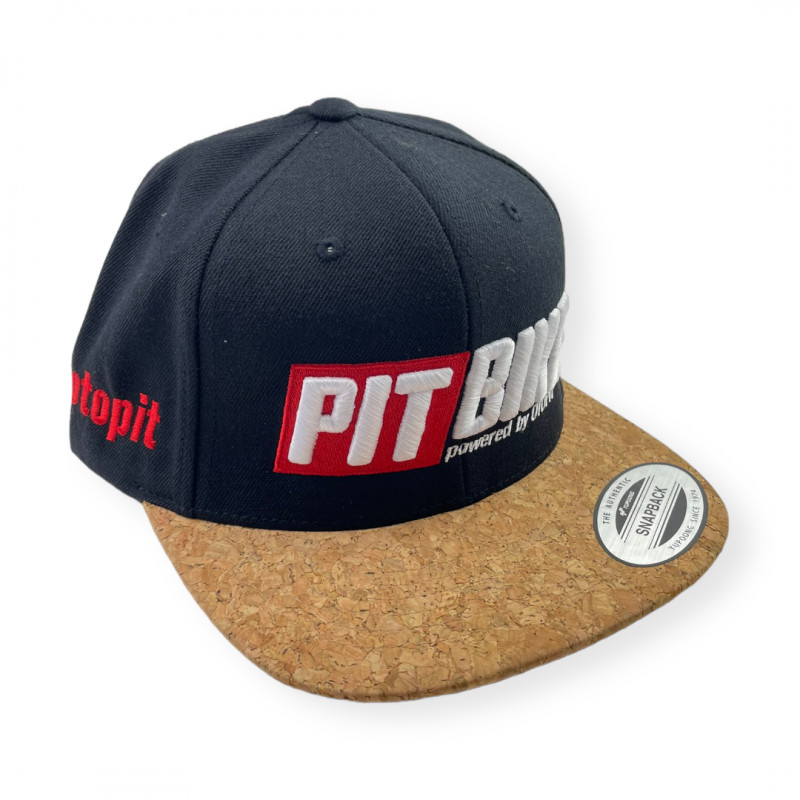 Czapka Snapback Pit Bike 3D Cork