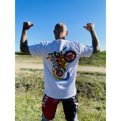T-shirt Pit Bike oversize męski