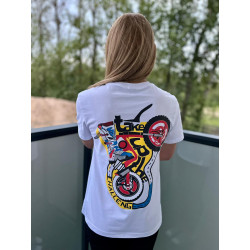 T-shirt Pit Bike damski