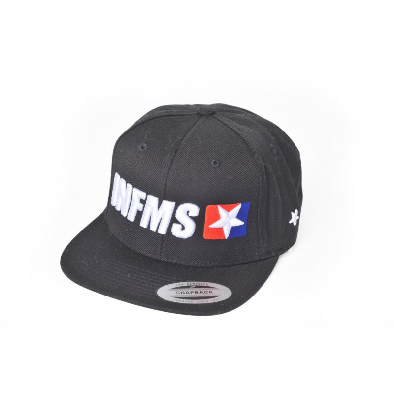 Czapka Snapback 3D black INFMS