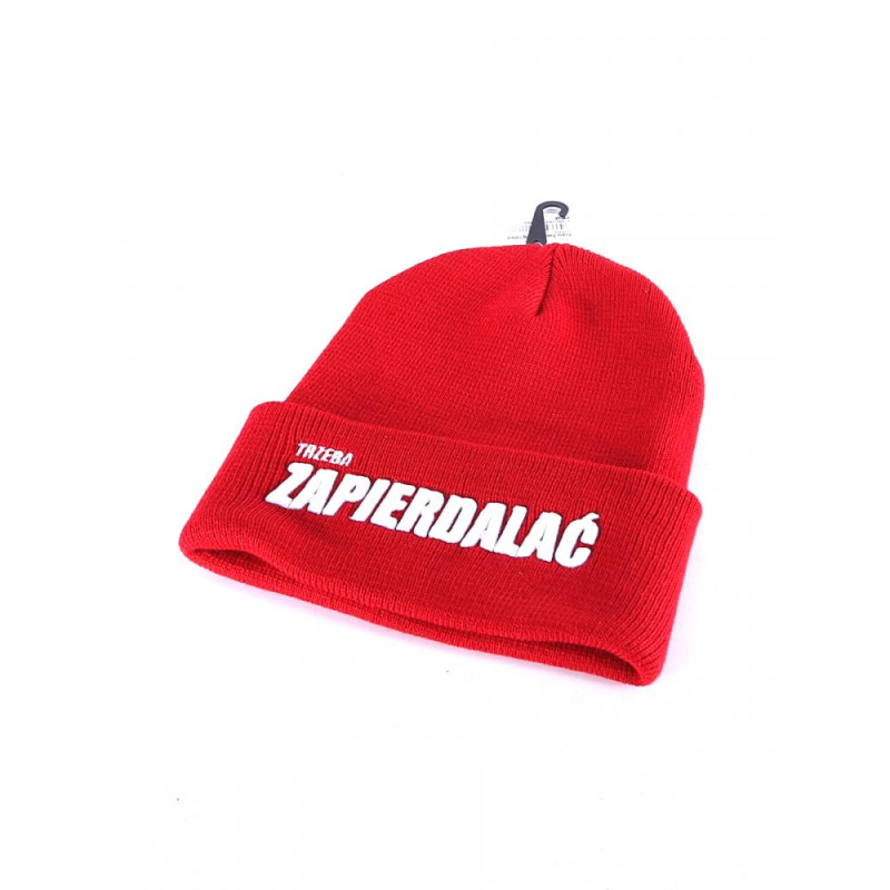 Czapka Beanie TZ red INFMS