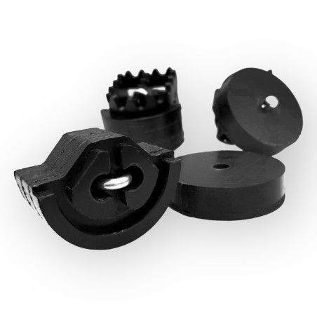 Slidery podnóżków z kółkami Red Point Moto