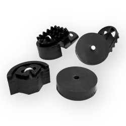 Slidery podnóżków z kółkami Red Point Moto