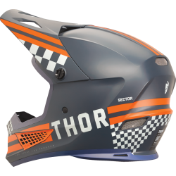 Kask Thor Sector 2 Combat midnight/orange senior