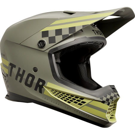 Kask Thor Sector 2 Combat army/black senior