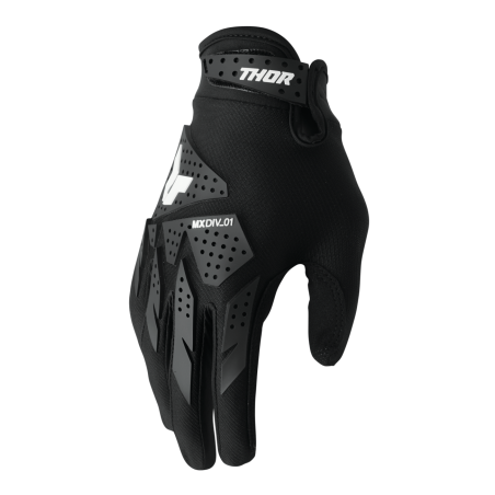 Rękawice Thor Launchmode XP black senior