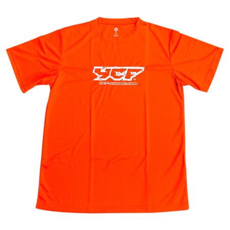 T-shirt YCF Riding Fluo Orange
