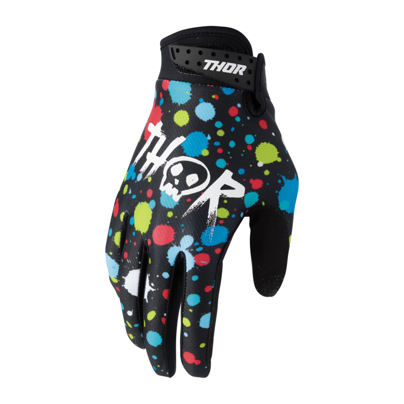 Rękawice Thor Launchmode Splat black junior