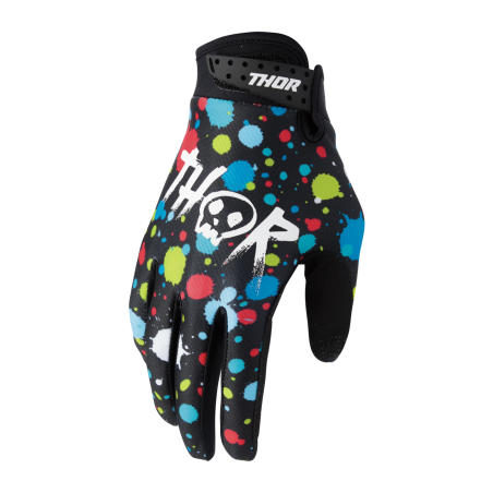 Rękawice Thor Launchmode Splat black junior