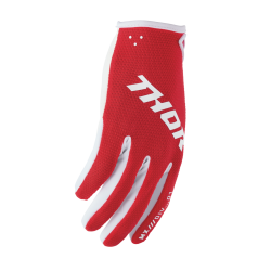 Rękawice Thor Ridemode Static red junior