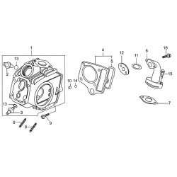 Śruba króciec/gaźnik 120 MRF