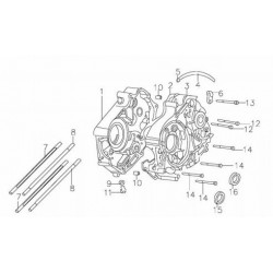 Śruba kartera (M6x60) 140 MRF