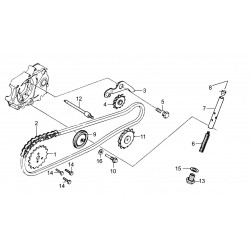 Sprężyna do napinacza rozrządu 120 MRF