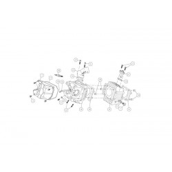 Uszczelka pod napinacz rozrządu Daytona YCF