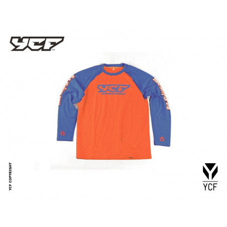 T-shirt z długim rękawem YCF Orange